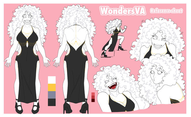 Channel Mascot Ref Sheet